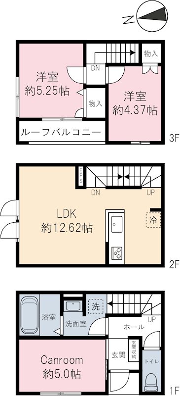 ベルリード 間取り