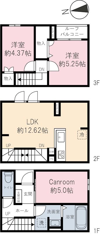 ベルリード 間取り