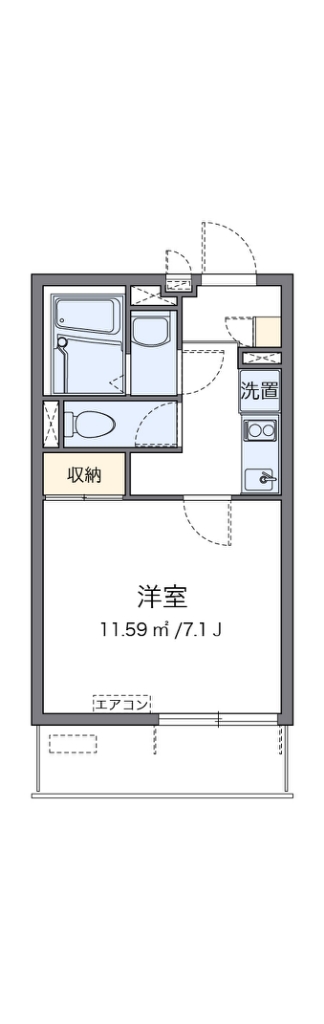 クレイノル　メルシェ 間取り