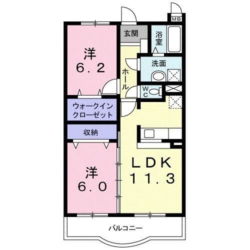 ベルメゾン 間取り