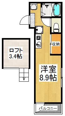 エスコート戸田公園 間取り