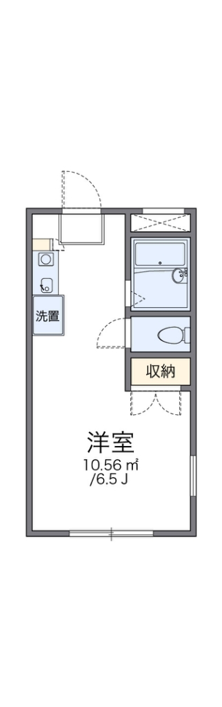 レオパレスルミエール 間取り