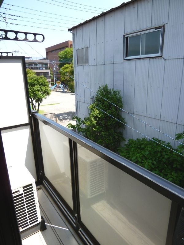 コーポホームタウン ベランダ