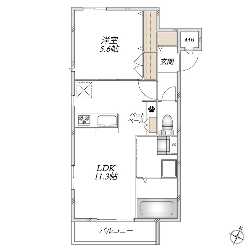 シャンティーリオ 間取り