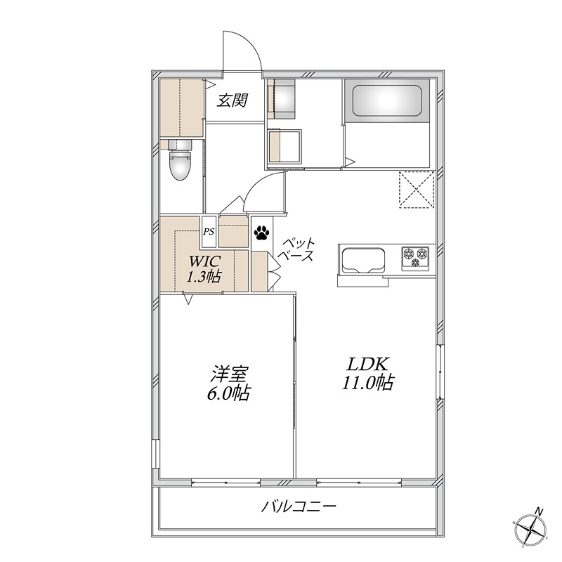 シャンティーリオ 間取り