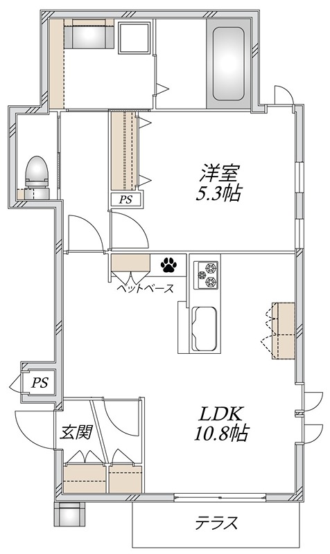 Maison de Rapport 間取り
