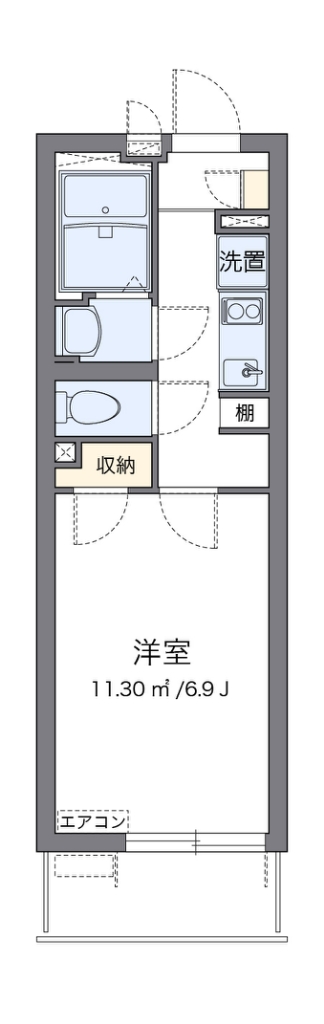 クレイノＧＯＮＴＡ 間取り