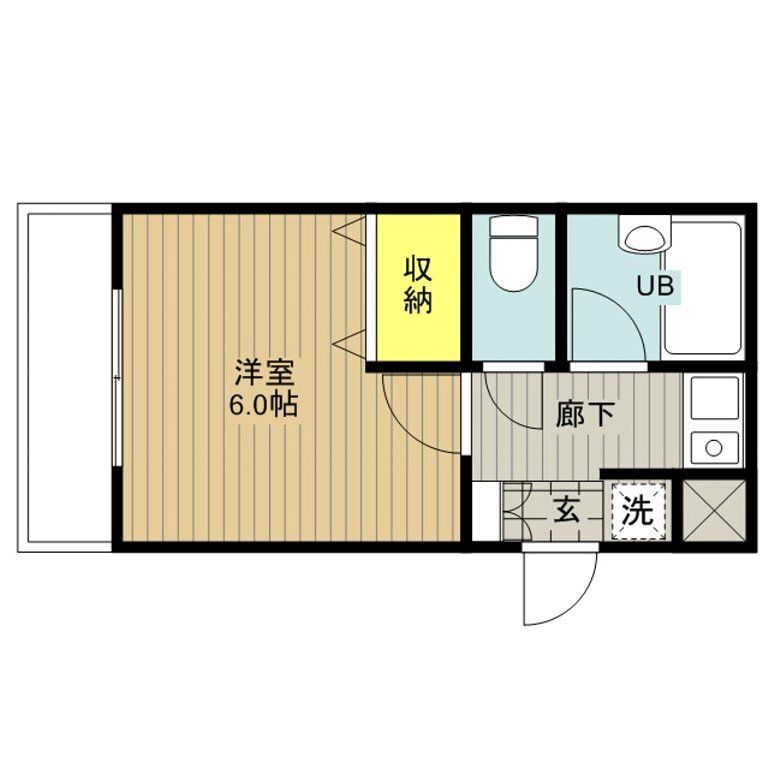 エストタウンwarabi 間取り
