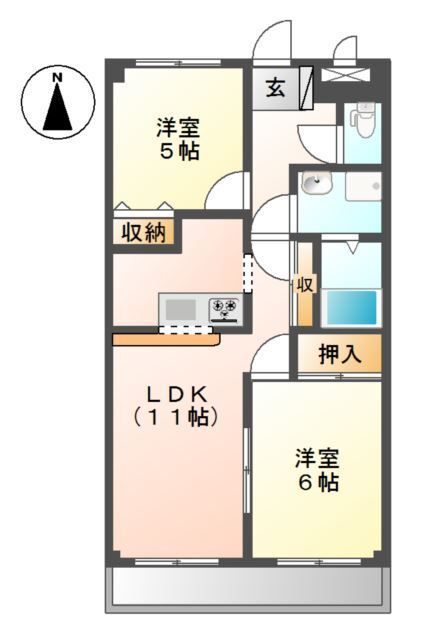 エクセレンス戸田公園 間取り