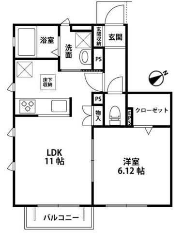 カーサ・セレッソ 間取り