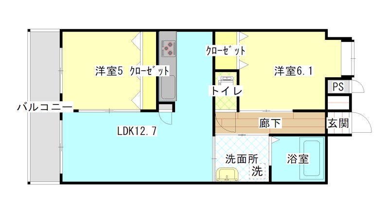 リード大手町 間取り