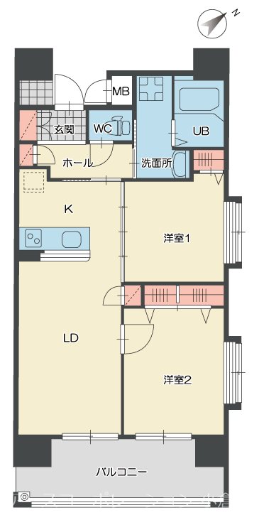 アースコート桜通り 間取り