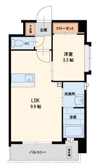 アンテス上到津 間取り