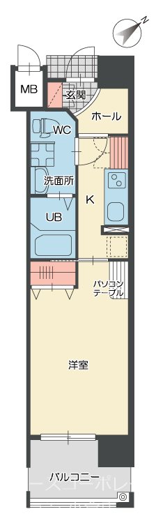 アースコート桜通り 間取り