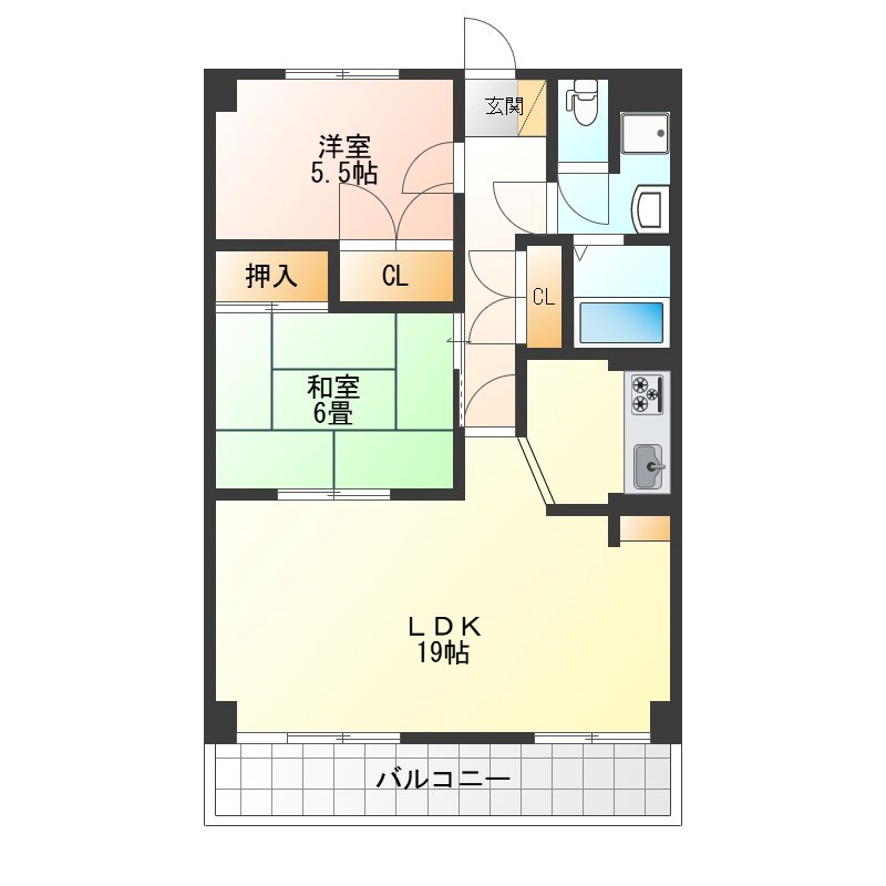 シティロイヤルコート 間取り図