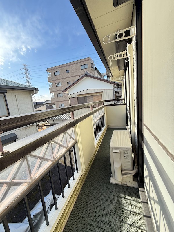 マルーンハイツ　Ｄ ベランダ