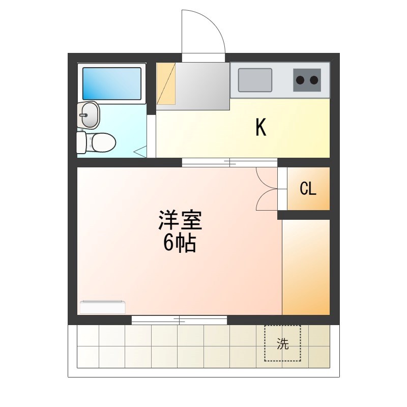 ＦＭハイツ 間取り図