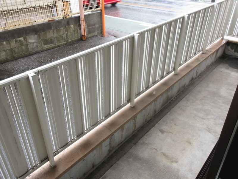 常陸ハイツ ベランダ