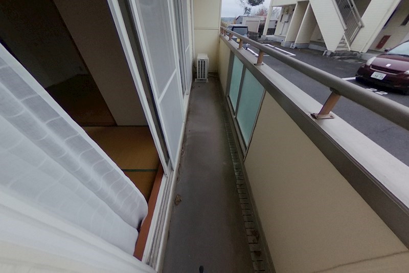 グリーンフラットＢ ベランダ