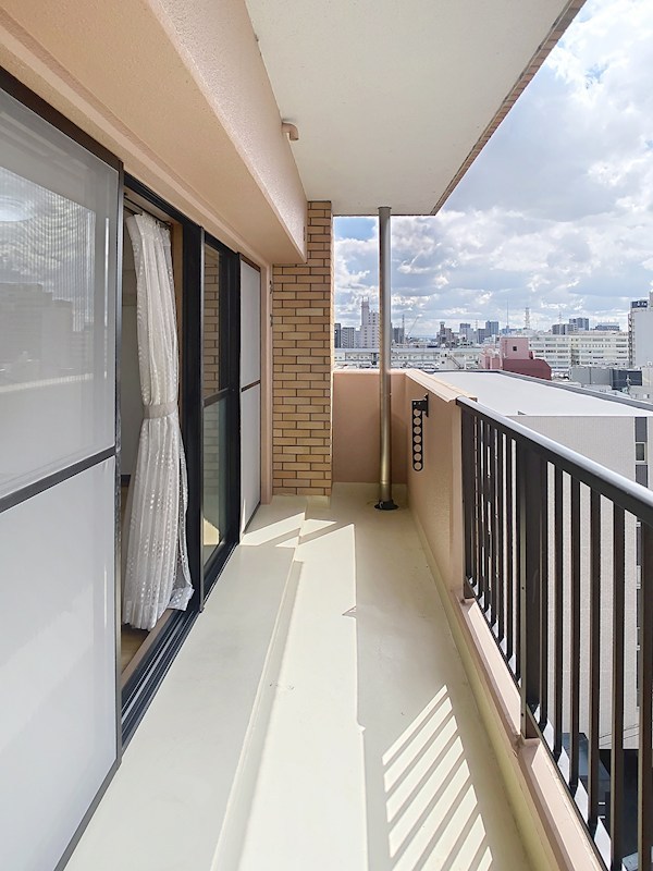 ネオニシキ ベランダ