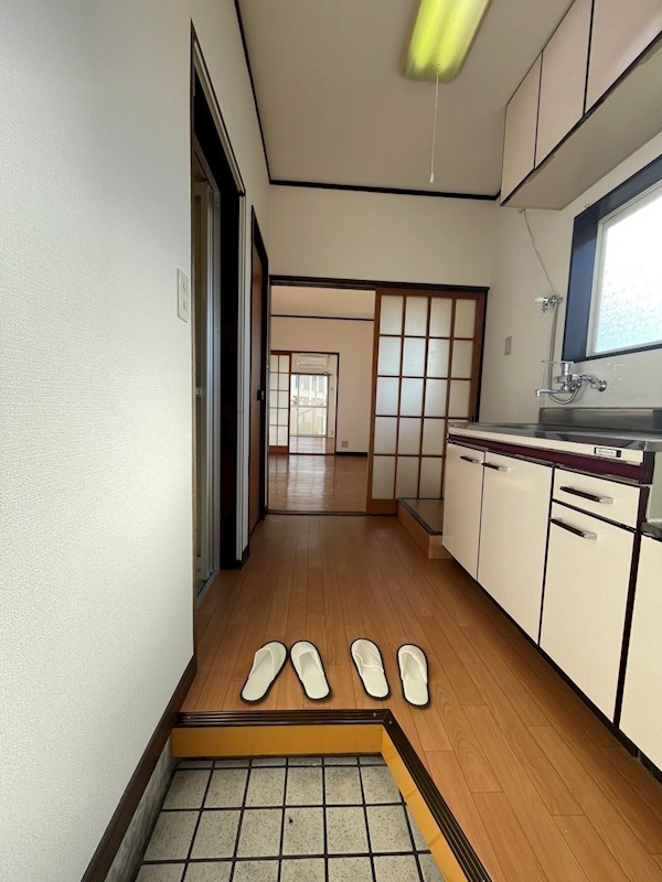 ハッピーハイツ山埼 玄関