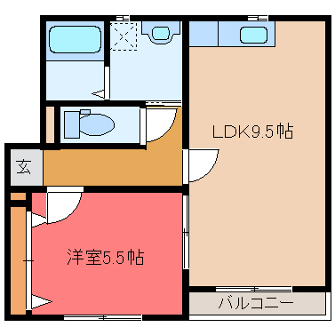 ハビタ　ベーシック 間取り図