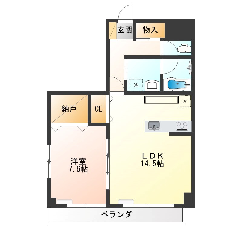 グランテージ東宿郷 間取り図