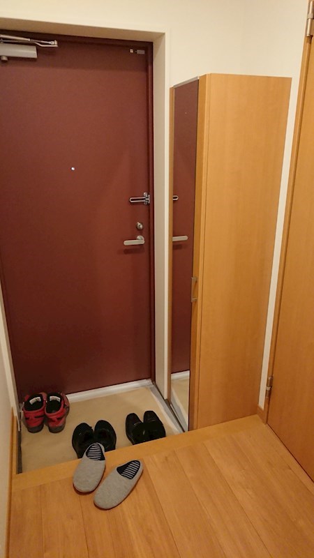 ルミエール鶴田 玄関