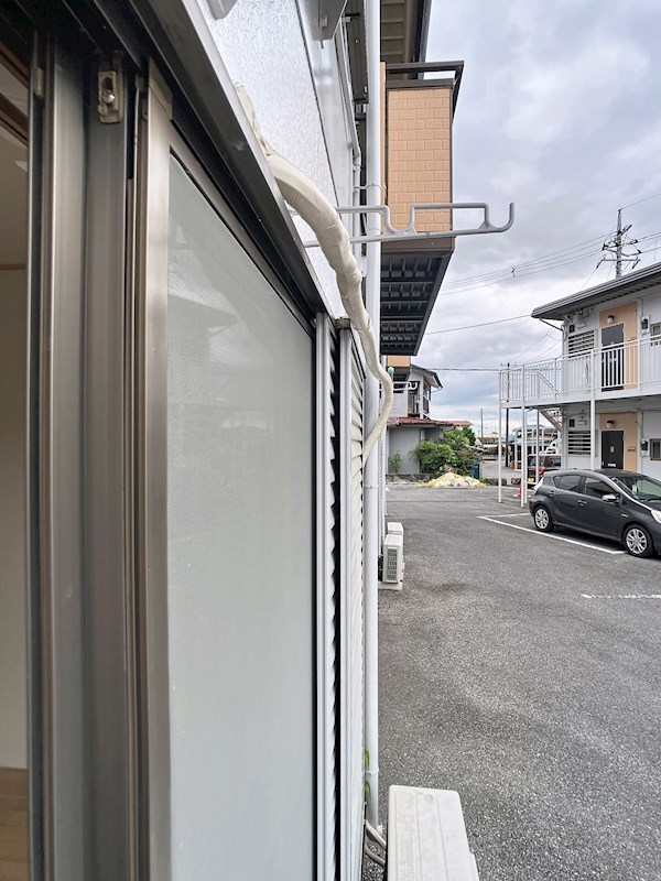挟又ハイツ B ベランダ