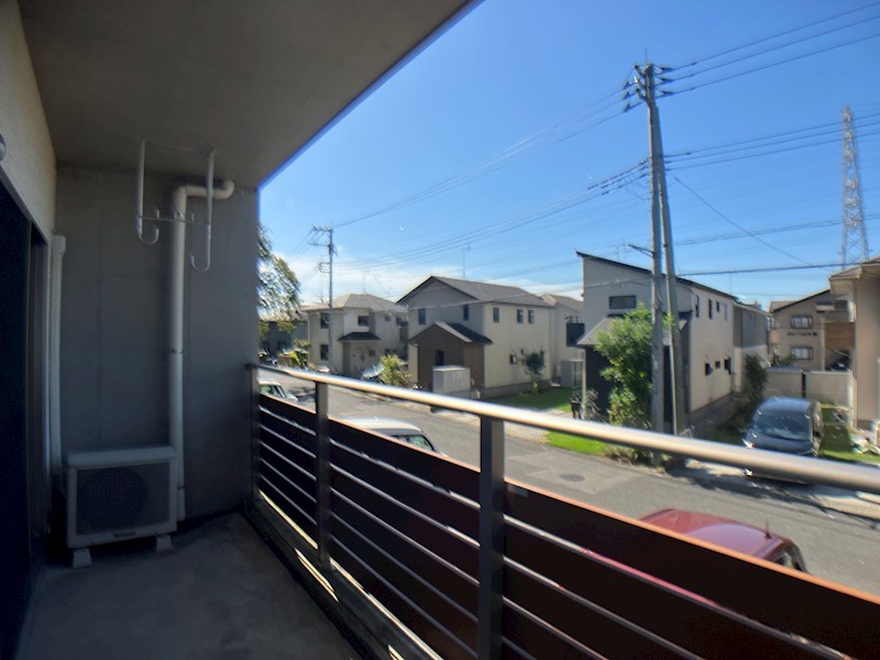 ハーネス戸祭 ベランダ