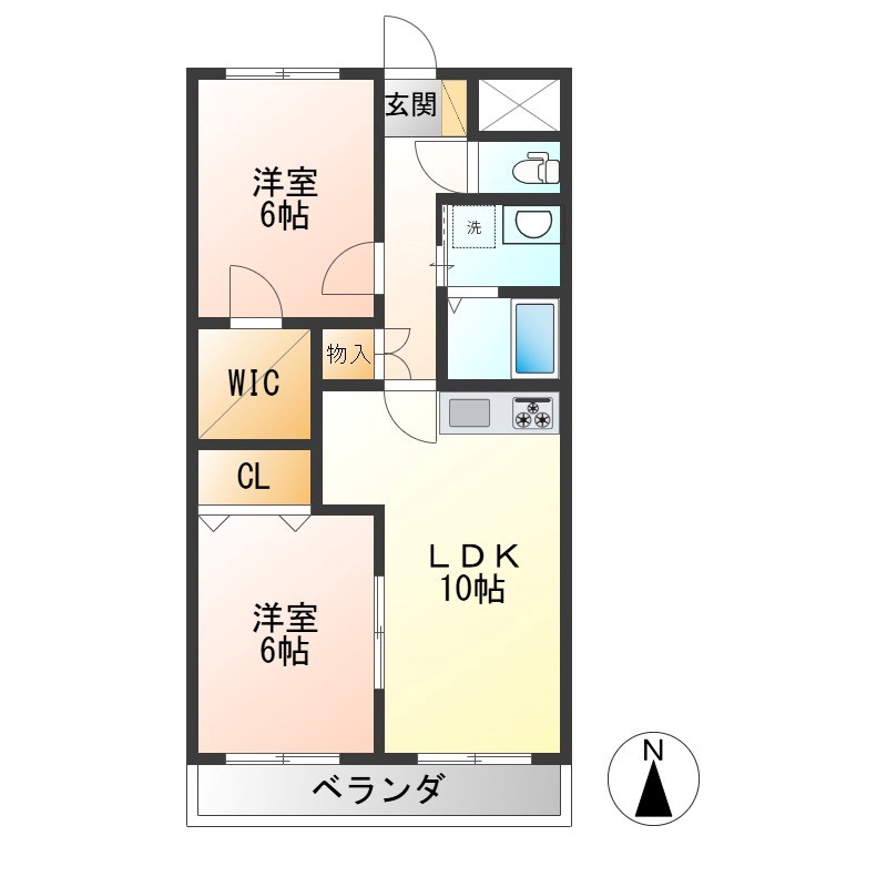 アルヴィラージュ 間取り図