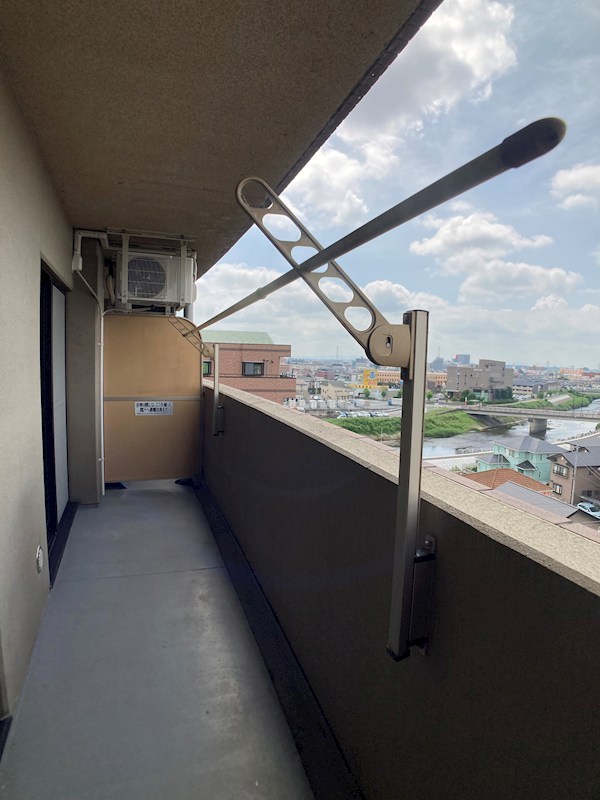 アルヴィラージュ ベランダ