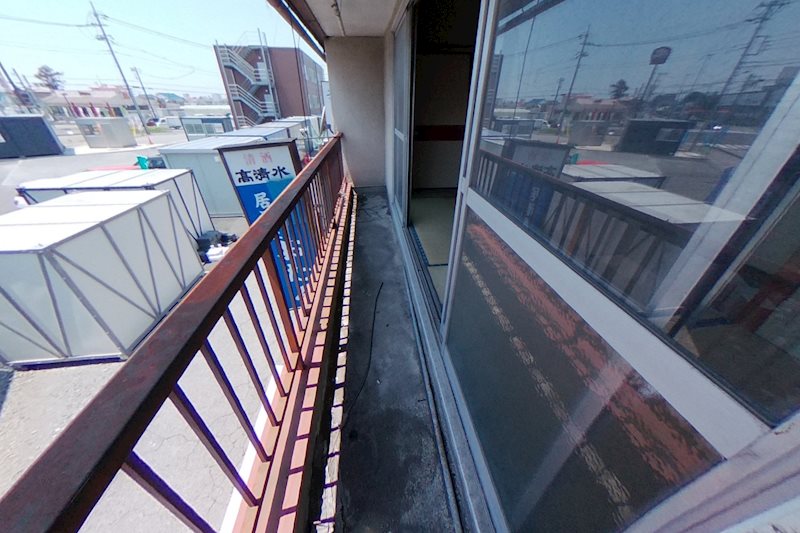 御幸貸店舗 ベランダ