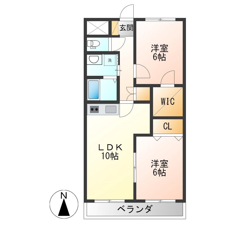 アルヴィラージュ 間取り図