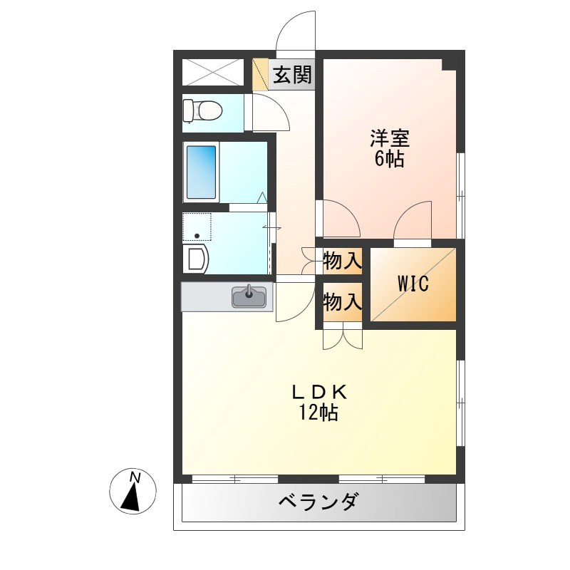 ロイヤルズマンション戸祭 302号室 間取り