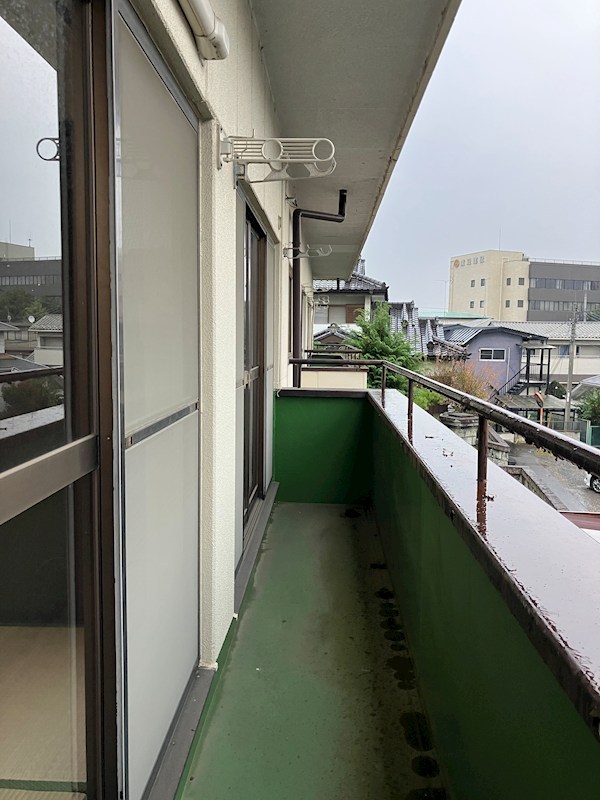 第二橋本マンション ベランダ