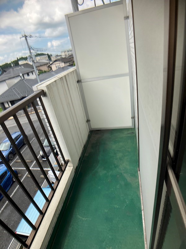 戸祭ハイツ ベランダ