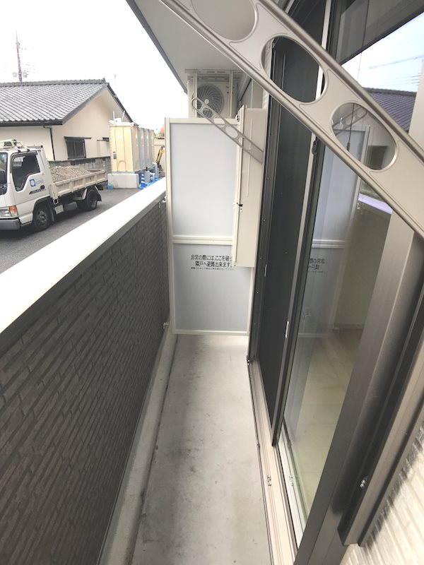 セナリオフォルム宇都宮 ベランダ