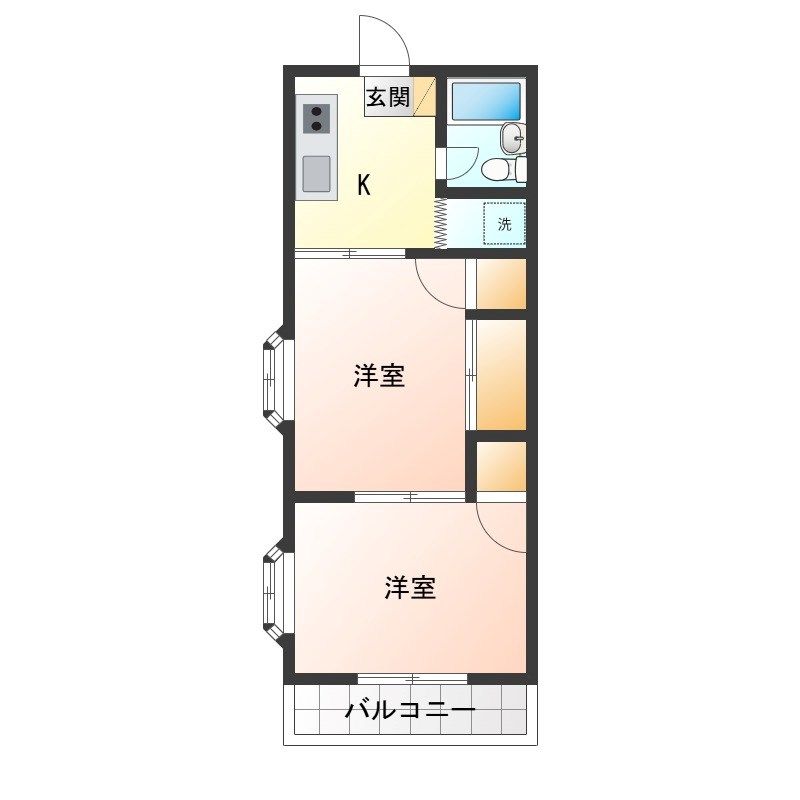 MIUMIU城東 間取り図