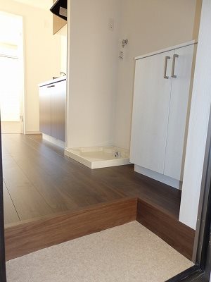 ウエストハイムつくば 玄関