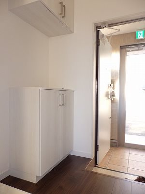 ウエストハイムつくば 玄関