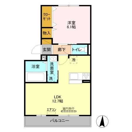 セジュール・オリヴィエ　C 間取り図