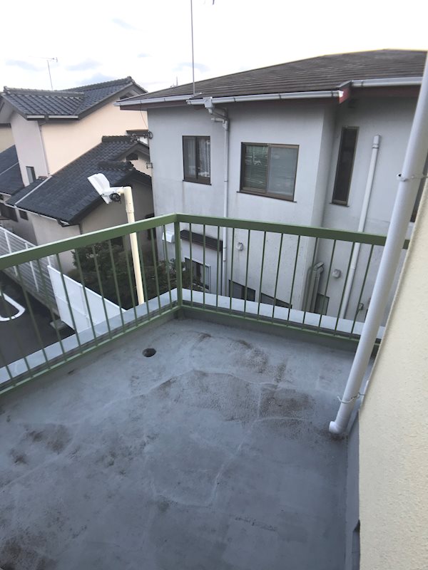 ミュウフラット ベランダ