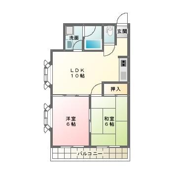 ハイランドパレス 間取り図
