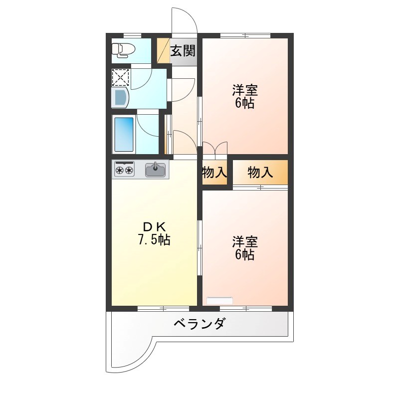 TMTビル 302号室 間取り