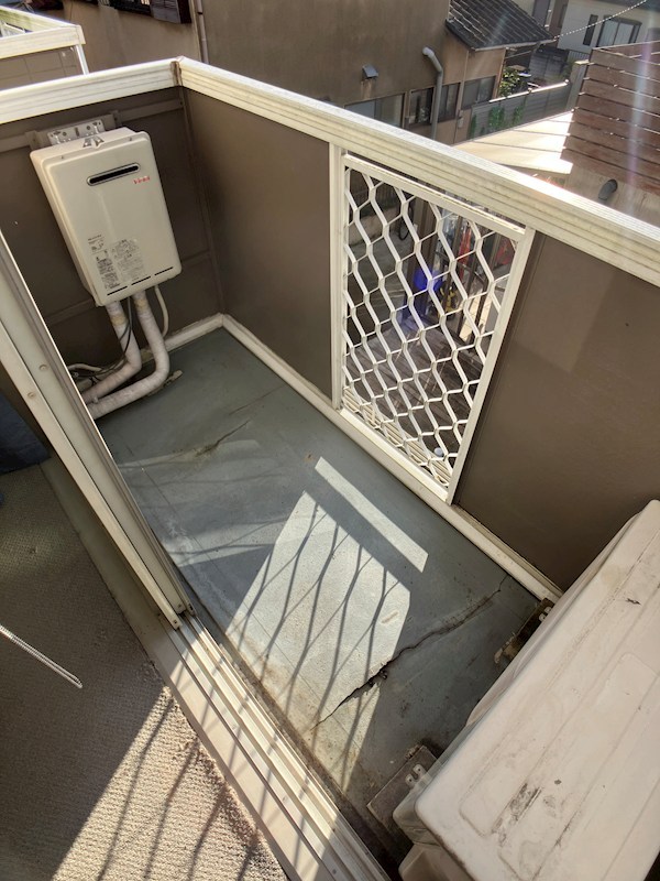 ネクステージ西川田第5 ベランダ