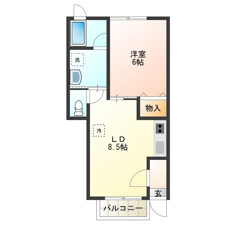 セントポール 間取り図