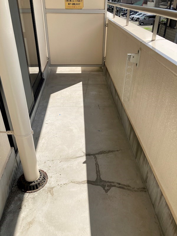 アーバンシェルB館 ベランダ