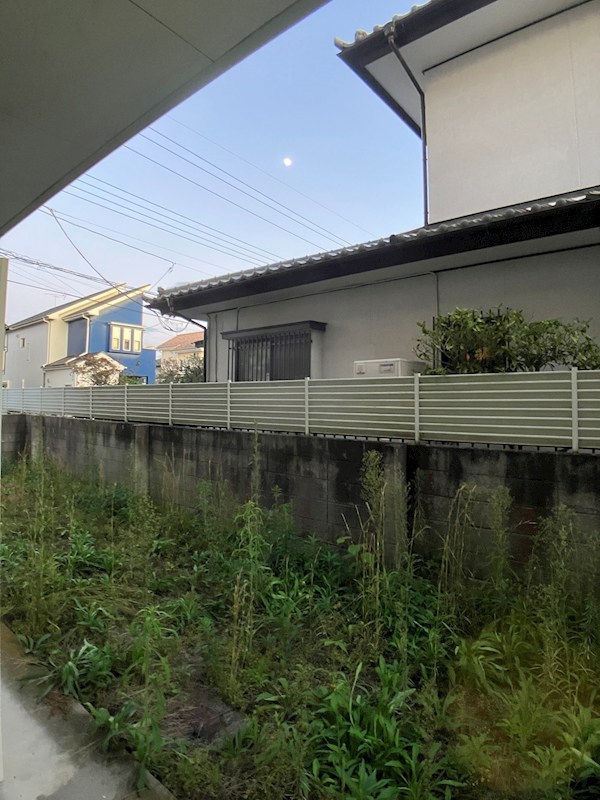 西川田第8レジデンス ベランダ