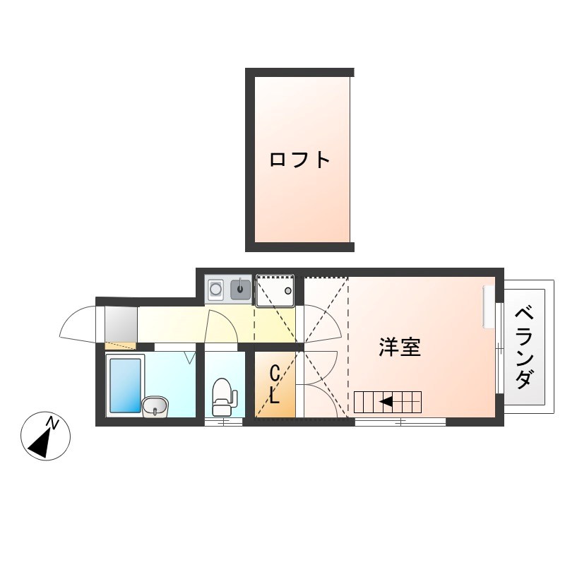 東武宇都宮レジデンス 205号室 間取り